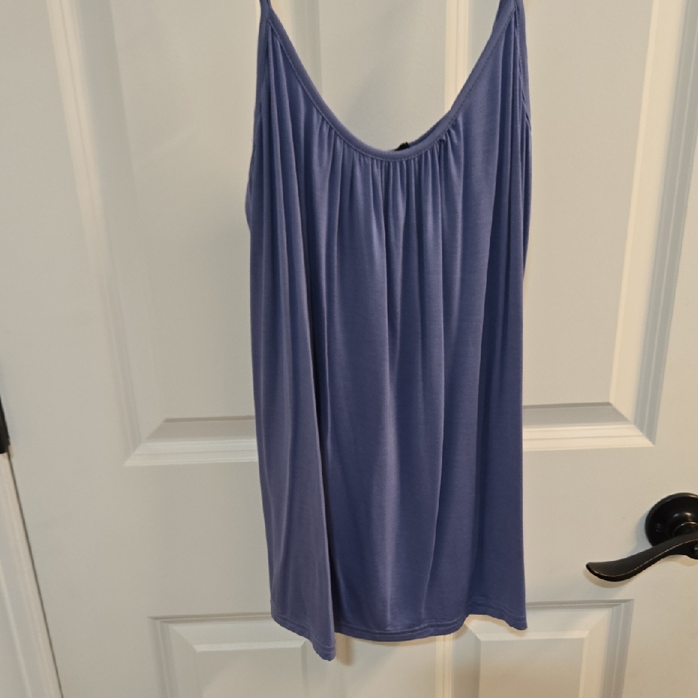 Gianni Bini Blue Sleeveless Top